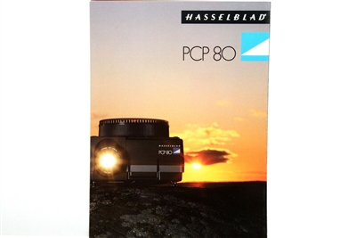 Very Clean Hasselblad PCP 80 Brochure #P4791