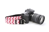 Chevron Pink 1.5" DSLR Camera Strap 19948