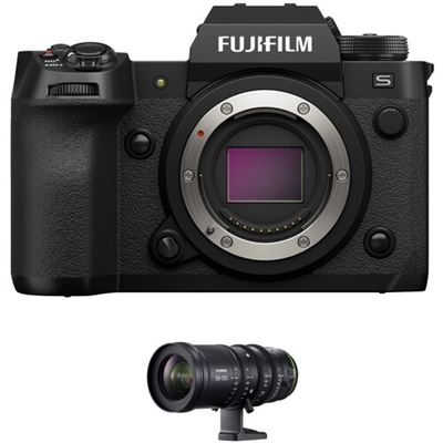 FUJIFILM X-H2S Mirrorless Camera with MKX50-135mm Lens Kit