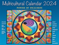 2024 Multicultural Diversity Calendar wall