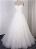 MYRIAM | Glitter Sweetheart Strapless Ballgown with Ruching