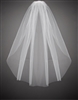 Single Layer Tulle Veil