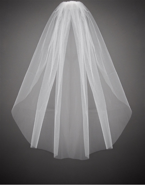 Single Layer Tulle Veil