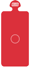Steri-Tamp Bag Port Seal Red