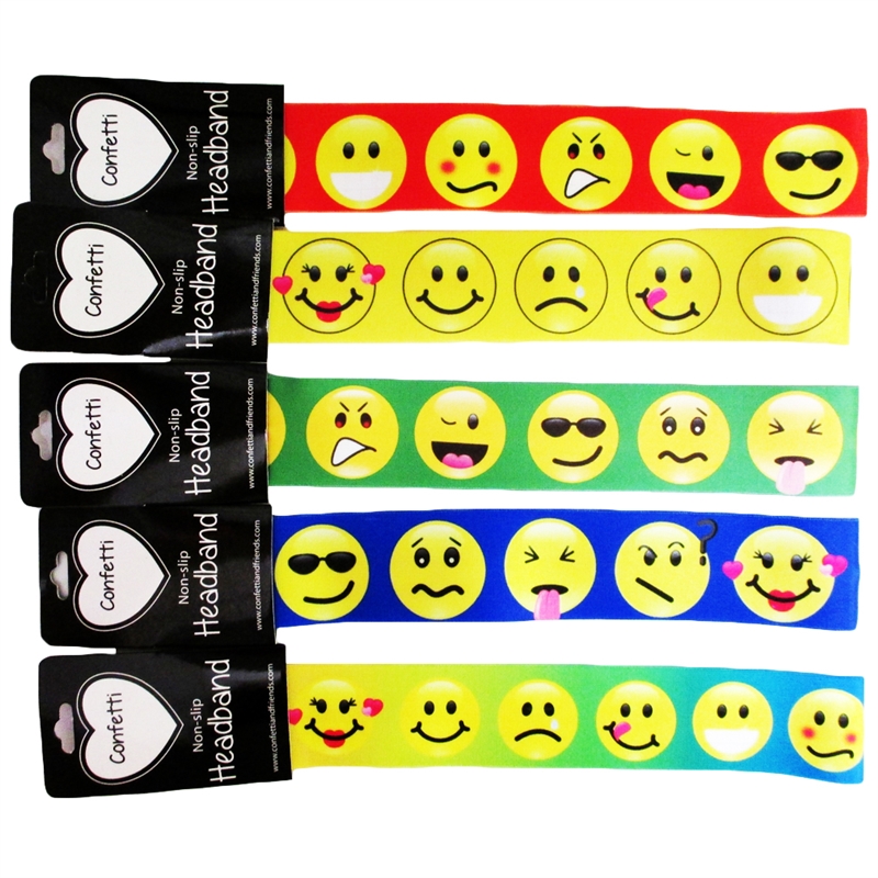 Emoji No Slip Headwraps