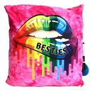 Bestie Lips Autograph Pillow