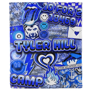 Creativejawns Camp Throw Blanket