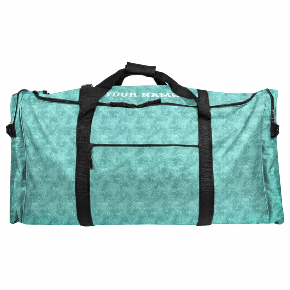 52" Soft Duffle Bag Teal Waves