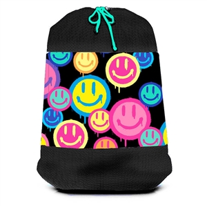 Spray Happy Print Mesh Laundry Bag