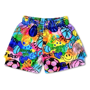 Iscream Corey Paige Fun Sports Plush Shorts