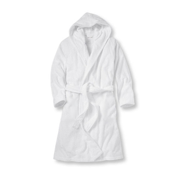 Terry Velour Hooded Robe