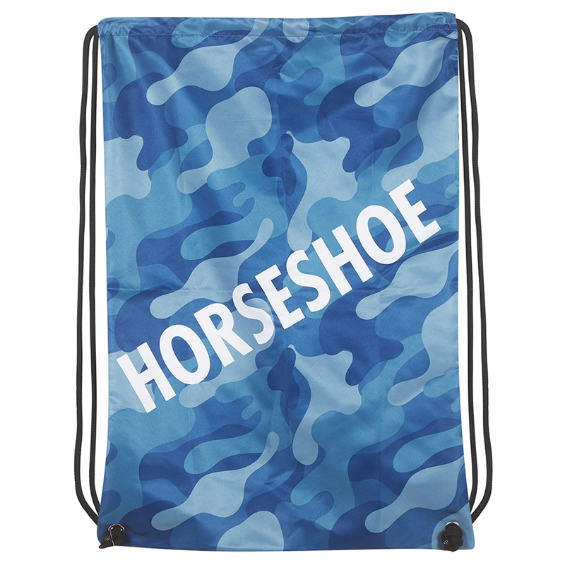 Athletic Camper Camo Drawstring Bag