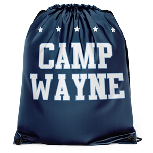 Athletic Camper Drawstring Bag