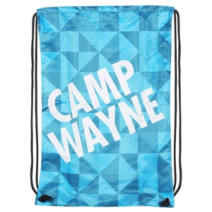 Athletic Camper Diamond Drawstring Bag