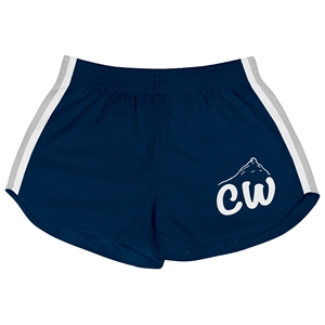 Athletic Camper Girls Mesh Shorts