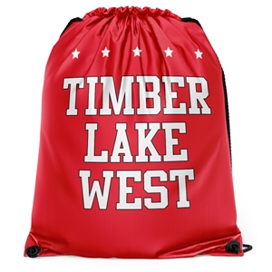 Athletic Camper Drawstring Bag