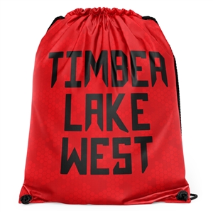 Athletic Camper Drawstring Bag