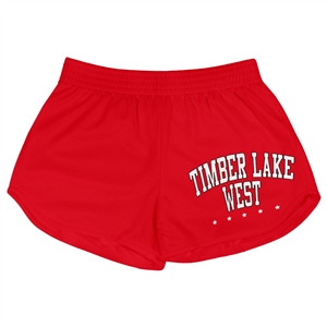 Athletic Camper Girls Mesh Shorts