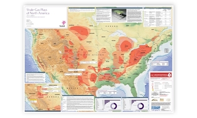 North America Shale Gas Map, 2nd edition