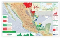 Oil and Gas Map of Mexico, 1st edition