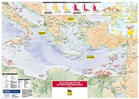 Oil and Gas Map of the Eastern Mediterranean, 1st edition