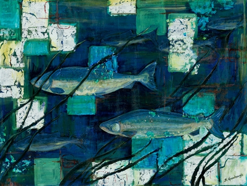 Salmon in Seagrass