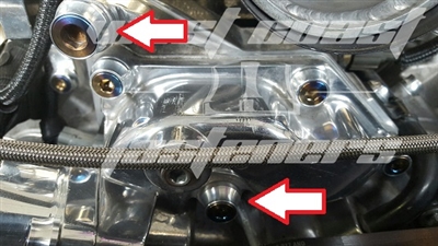 LX / WK Hemi Water Pump Dress Kit (Hardware Only)