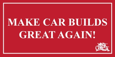 Make Car Build Great Again (MCBGA) Sticker!