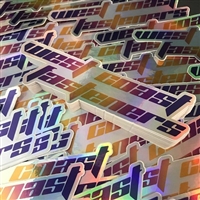West Coast Fasteners V3 Sticker in Holographic Finish (Fall 2020 Edition)