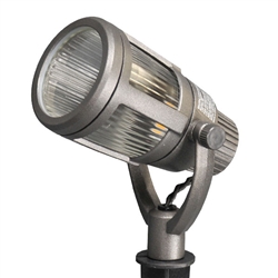 8418-2606-01 | Malibu LED Gun Metal Gray Contemporary Flood Light | USALight.com