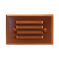 8421-2401-01 | Malibu Low Voltage Half Brick Real Copper LED Deck Light | USALight.com