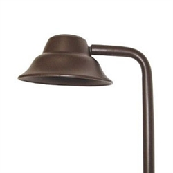 8608-0504-01 | Proscapes Aged Brass Pivot Walk Light | USALight.com