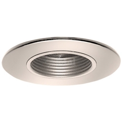 B1263SN-SN | 2" Shower Trim - Satin Stepped Baffle | USALight.com