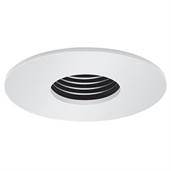 B1314P-WH | 3" Pinhole Baffle Trim - Regressed | USALight.com