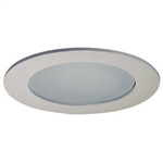 B1362WH | 3" Shower Trim - Frosted Lens | USALight.com