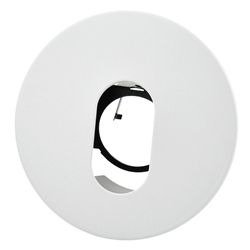 B1403WH | 4" Adjustable Slot Aperture Trim - White | USALight.com