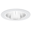 B1463W-WH | 4" Trim - Angle Cut Wall Wash Reflector | USALight.com