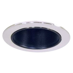 B401P-CH | 4" Stepped Baffle Trim - Regressed | USALight.com