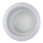 B725W-WH | 6" Baffle Trim - Opalescent Lens | USALight.com