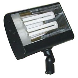 S626-BK | Fluorescent Outdoor Small Flood - Energy Saving - Black | USALight.com