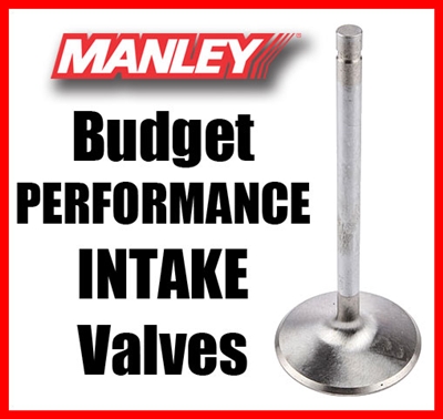 10576-8  1.940" X 4.911" Intake Manley Budget Performance Valves Fits: SB Chevy & SB Ford 11/32"