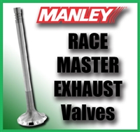 11353-1  1.660" X 5.230" Exhaust Manley Race Master Valves Fits: Pontiac V8 326-455 with Edelbrock Head