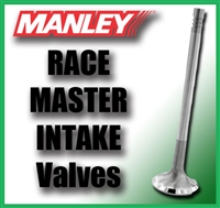 11314-1  2.140" X 5.000" Intake Manley Race Master Valves Fits: BB Chrysler 3/8"