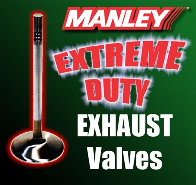 11139-8  33 mm X 104.75 mm Exhaust Manley Extreme Duty Valves Fits: ACURA K20 2.0L