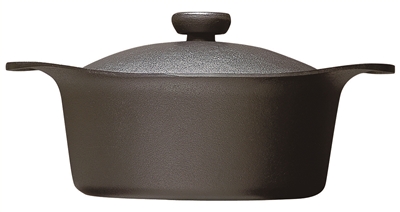 Sori Yanagi Iron Pan Deep With Lid - 22cm