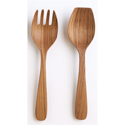 Chabatree Salad Server (Spoon & Fork) - 29cm