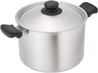 Sori Yanagi Stainless Steel (3ply) Stock pot (Deep) - 22cm