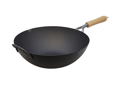 Carbon Steel 36cm Wok