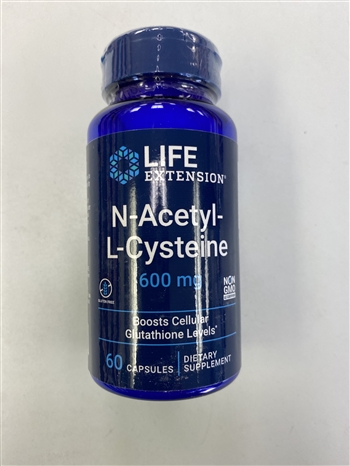 NAC 600mg N-Acetyl Cysteine-60 Caps