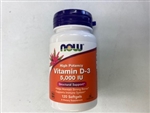 Now Vitamin D-3 5000 120softgels
